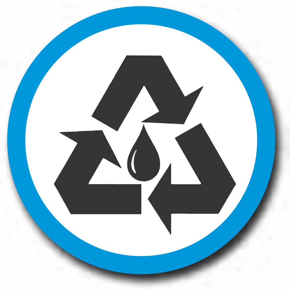Saves Water & Plastic Waste icon